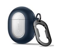 SURITCH Custodia Compatibile con Google Pixel Buds Pro 2 (2024) and Pixel Buds Pro (2022),Bloccaggio Antishock Copertura Protettiva per Earpods con Kit di Pulizia e Carabina Anello per Chiavi(Blu)