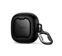 SURITCH Custodia Compatibile con Shokz OpenFit 2/OpenFit 2+,Bloccaggio Antishock Copertura Protettiva per Earpods con Kit di Pulizia e Carabina Anello per Chiavi（Nero）