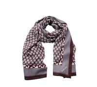 Surkana sciarpa in viscosa borgogna grigio UNI