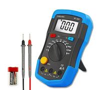 SURLABA Misuratore Capacità Digitale, XF-36D Condensatore Tester 0.1pF - 20000uF, 1999 Display, Capacitance Meter con Retroilluminazione LCD & Data Hold per Casa, Industria, Test dei Guasti
