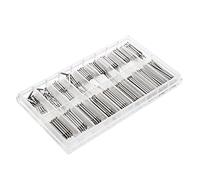 Surluoen 360Piece Watch Spring Bar 8Mm-25Mm Strap Link Pins Kit di Riparazione In Metallo Tool Strap Link Pins Cotter Bar Watch Tools