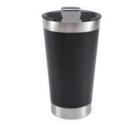 Surluoen Bicchieri da Birra Fredda con Coperchio Apribottiglie Isolamento in Acciaio Inossidabile Acqua Tazze da caffè per tè Isolamento Termico Bicchieri Facile da Usare