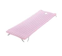 Surluoen Coprimaterasso per Lettino da Massaggio con Foro, Cuscino per Salone di Bellezza, Cuscino Antiscivolo 185X70 Cm Rosa Spessore del Cuscino del Letto 2mm