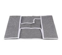 Surluoen Cover Orizzontale Stile Semplice per Console di Gioco Proteggi Copertura Antipolvere per Giochi Accessori da Gioco,Grigio