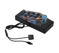 Surluoen Joystick Usb per Controller di Giochi Arcade Retrò per Ps2 / / Pc/Android Smart Tv Vibratore Incorporato Joystick un Direzioni (A)