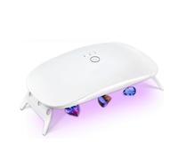 Surluoen Luce UV per Resina, Lampada UV Pieghevole in Resina, Lampada UV Portatile e A Polimerizzazione Rapida Ad Alta Potenza, Forniture per Stampi in Resina UV Facile da Installare Facile da Usare