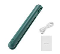 Surluoen Mini Piastra per Capelli Portatile USB per Arricciacapelli un Doppio Uso Lisci e Arricciacapelli per Studenti Verde
