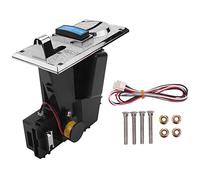 Surluoen Multi Gettoniera Elettronico Roll Down 4P Port Selettore di Monete Elettronico Distributore Automatico Arcade Game Rimborso del Biglietto