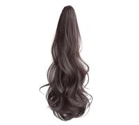 Surluoen Parrucca con Clip per Coda di Nero, Stile, Coda di Alta, Naturale, Coda di Finta, Treccia Femminile