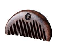 Surluoen Pettine per la Cura Capelli Pettine Antistatico Fatto A Mano in Legno Naturale in Legno Intagliato in Legno di Sandalo Pettine Tascabile Pettine da Massaggio Pettine per Capelli