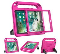 Surom, custodia a prova di bambini per iPad 9.7 Rose Pink