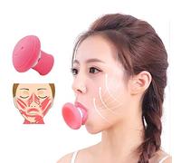 SURORAIN Esercizio per il viso, yoga facciale per la pelle stringe sodo, esercizio fisico mascellare, doppio mento respirazione dispositivo mascella viso più sottile per donne e uomini