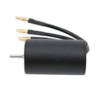 Surpass 3660 Waterproof 4 Pole Brushless Motor, High Torque RC Motor, 12 Slot Stator Design with Gold Plated Connector, CNC Machined 6061 T6 Aluminum Heat Sink for 1/10 Scale Brush (3300 kf)