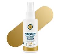 SURPASS Protezione Solare Sportiva SPF 30 | Spray Olio Secco Invisibile | UVA + UVB Protezione Solare a Lunga Durata | Resistente all'Acqua e al Sudore | Senza Octocrilene | EcoSun Pass | 100 ml