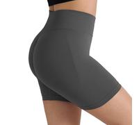 Surpasson - Pantaloncini aderenti senza cuciture, a vita alta, per sollevare il sedere e controllare la pancia, non si arrotola, più snelli, per donne, B, L