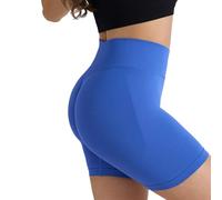 Surpasson - Pantaloncini aderenti senza cuciture, a vita alta, per sollevare il sedere e controllare la pancia, non si arrotola, più snelli, per donne, K, M