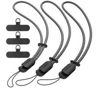 SURPHY 3 Pezzi Corto Cordino per Cellulare,Patch Universale*3