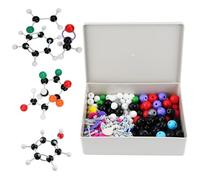 Surplex 307 pezzi Kit Modello Molecolare, Set di modellino per l’apprendimento della Chimica molecolare Organica inorganica con atomi, legami e orbite, per insegnanti studenti scienziato