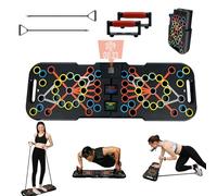 Surplex 41 in 1 Push Up Rack Board Fitness Gear Power Press Push Up Staffa System Workout Training Gym Esercizio Rack per Body Building Allenamento con Fascia di Resistenza＆Contatore Intelligente