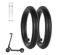 Surplex Camera d'Aria 2 Pezzi, Pneumatico Scooter Elettrico Durevoli Antiscivolo Resistente all'Usura Addensata Copertone Gomma per Monopattino Elettrico XIAOMI M365/Pro, 8 1/2, 2 Leve per Pneumatici