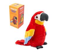 Surplex Pappagallo Parlante, Simulazione di Peluche Pappagallo Elettrico Giocattolo, Ripete Quello Che Dici, Riproduci canzoni, Educazione Precoce Giocattolo Regalo per Bambini e Neonat