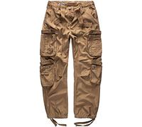 Surplus Pantaloni Uomo Airborne Vintage Cargo Militari Beige 6XL