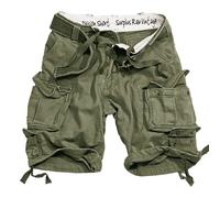 Surplus Army Combat Divisione Hombres Cargo Shorts Ginocchio Cintura Di Oliva Od