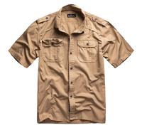Surplus M65 Base Camicia Manica corta Uomo Casuale Militare All'aperto Beige