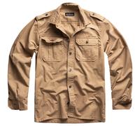 Surplus M65 Base Camicia Manica Lunga Uomo Casuale Militare All'aperto Beige