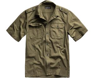Surplus M65 Basic Short Sleeve Camicia, verde, taglia XL per maschi