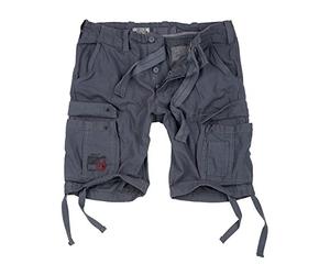 Surplus Raw Vintage Airborne - Pantaloncini cargo vintage da uomo, grigio., XL