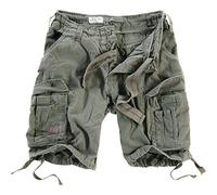 Surplus Raw Vintage Airborne - Pantaloncini cargo vintage da uomo, oliva, S