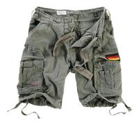 Surplus Raw Vintage Airborne - Pantaloncini cargo vintage da uomo, Toppa verde oliva, M