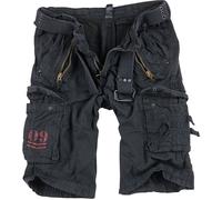 Surplus Royal Pantaloncini corti, nero, Taglia 3XL