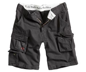 Surplus Trooper Corti Uomo Carico Escursioni Pesca Trekking Nero Effetto Slavato