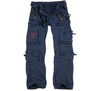Surplus Uomo Royal Traveler Trousers Royal Blue Taglia XL