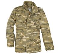 Surplus US Field Giacca M65 Tattico Uomo Cappotto Casuale Desert Light Camo
