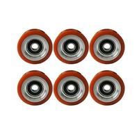 SURPOUF 70298701P 6 pk 70298701 70568201 Rullo di supporto per asciugatrice in acciaio adatto per alleanza IPSO Huebsch