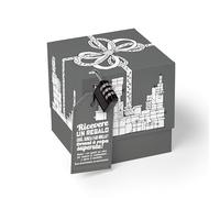 SURPRISA Scatola regalo, confezione puzzle per soldi, regalo di compleanno per uomini, enigma regalo