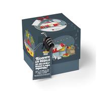 SURPRISA Scatola regalo per Natale, confezione puzzle per denaro regalo, voucher e indovinelli natalizi