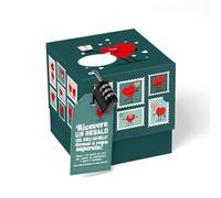 SURPRISA Scatola regalo, scatola enigmistica per regali e buoni per San Valentino, anniversario, per la tua migliore amica, enigma di francobolli