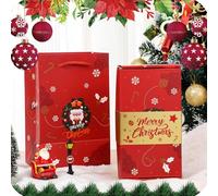 Surprise Gift Box Explosion for Money - DIY Folding Bouncing Pop Up Gift Box, Christmas, Anniversary & Valentine's Day, Creating Surprising Gift (Dark Red,6 Pages)