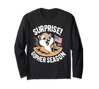 Surprise It's Gopher Season - Trappola da Caccia Maglia a Manica