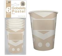 SURPRISEZ-VOUS Set di 36 ciotole pastello bianco da 25 cl