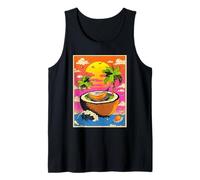 Surreal Coconut Island Tropical Summer Dreamy Estetica Anni '90 Canotta