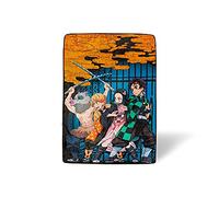 Surreal Entertainment Demon Slayer Fleece Throw Blanket | 45 x 60 Inches