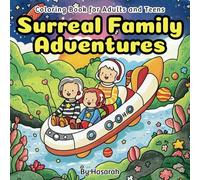 Surreal Family Adventures Coloring Book for Adults and Teens: A Dreamy Coloring Journey of Families and Mythical Creatures in Magical Worlds