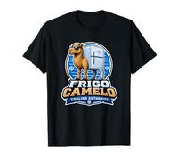 Surreal Italian Brainrot Meme Viral Gen Alpha Frigo Camelo Maglietta