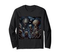Surreal Nightmare Demon Sleep Phobia Fantasy Horror Grafica Maglia a Manica