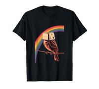 Surreale Tostapane Bird - Arte Creatura Arcobaleno Assurdo Titolo Maglietta